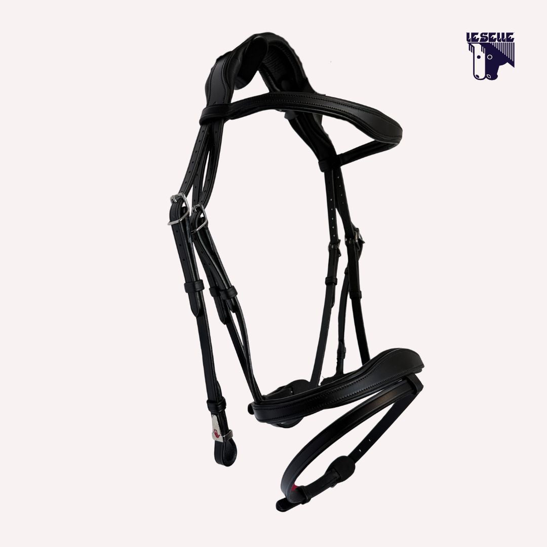 TESTIERA FLASH ANATOMICA CON SOPRACAPO ERGONOMICO EQUIPE - NERO