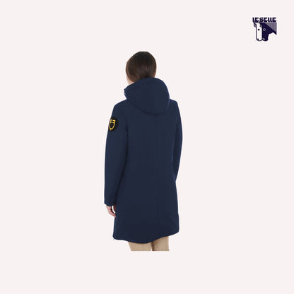 PIUMINO EQUESTRO LUNGO - BLU