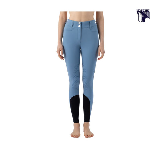 PANTALONI EQUILINE EQEDISONKH - AZZURRO