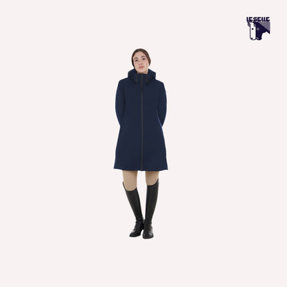 PIUMINO EQUESTRO LUNGO - BLU