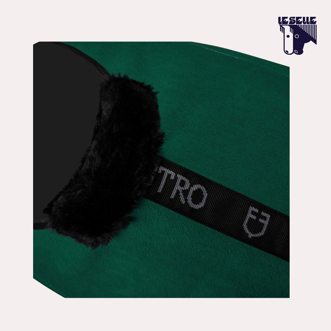 COPERTA IN PILE EQUESTRO - VERDE