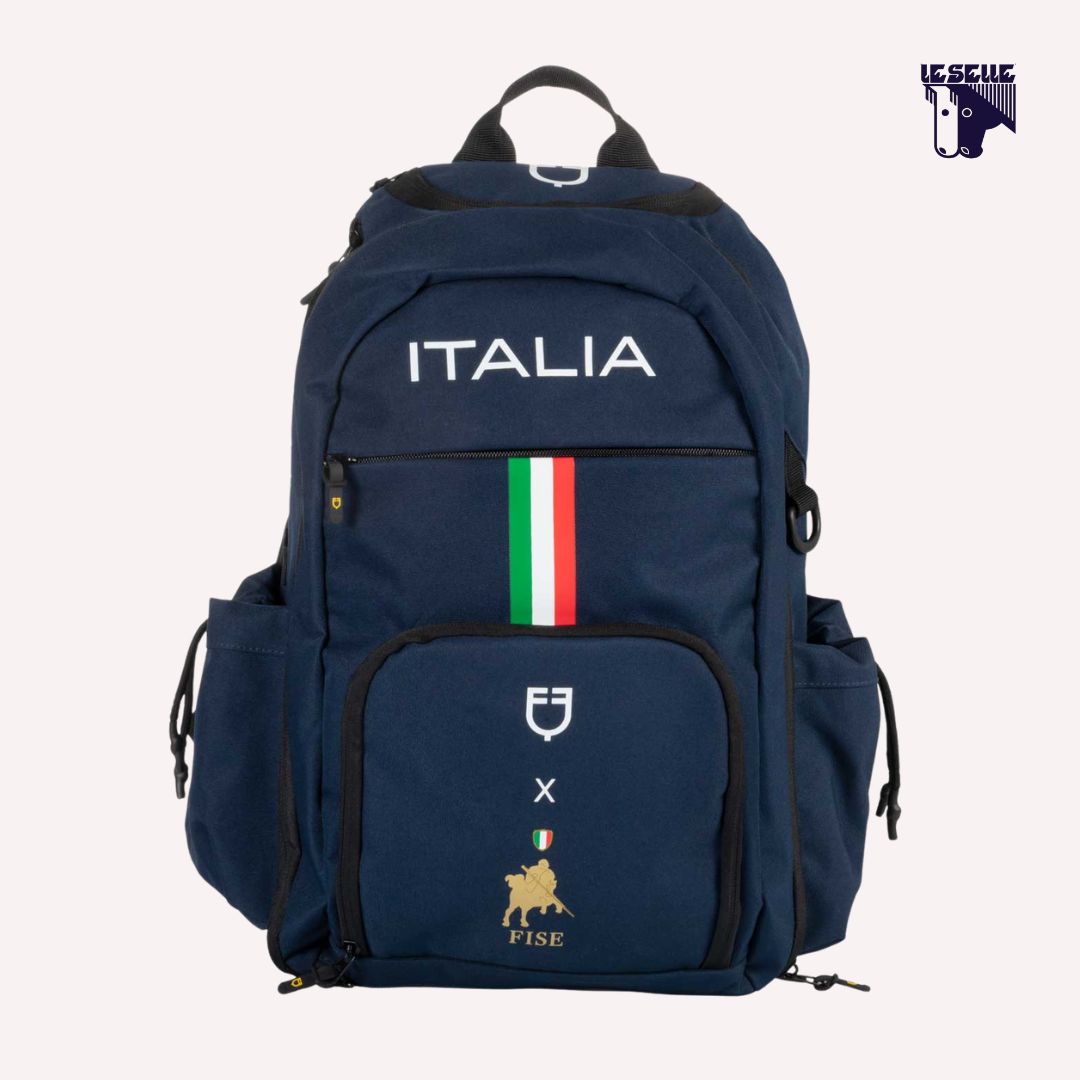 ZAINO TECNICO MULTITASCHE EQUESTRO PER FISE - BLU