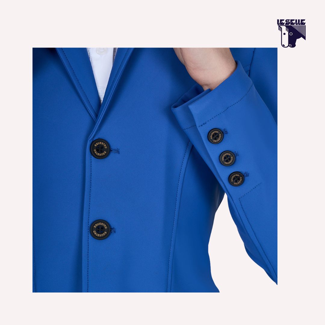 GIACCA BAMBINA DA CONCORSO SLIM FIT EQUESTRO - ROYAL