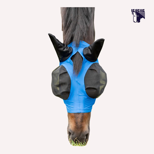 MASCHERA ANTIMOSCHE TWIN FIT FLEXI BUSSE - BLU