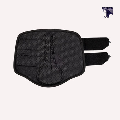 STINCHIERE ANTERIORI NEOPRENE TRAFORATO ACAVALLO - NERO