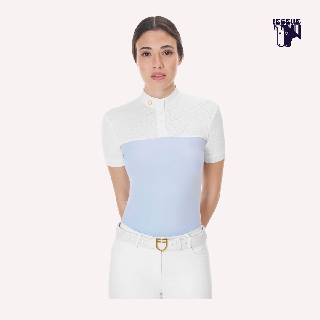 POLO EQUESTRO DA COMPETIZIONE - AZZURRO