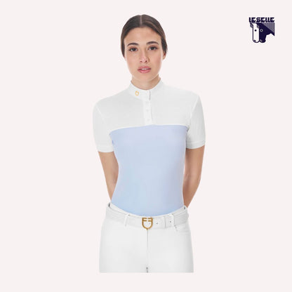 POLO EQUESTRO DA COMPETIZIONE - AZZURRO